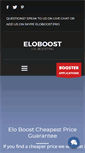 Mobile Screenshot of eloboost.com